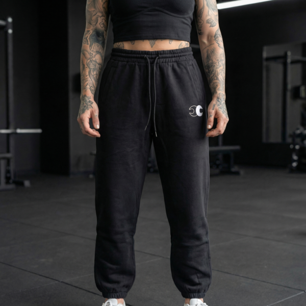 Conscious Choice Foundation Sweatpants, premium oversized unisex fleece sweatpants designed for comfort, training, and everyday wear.