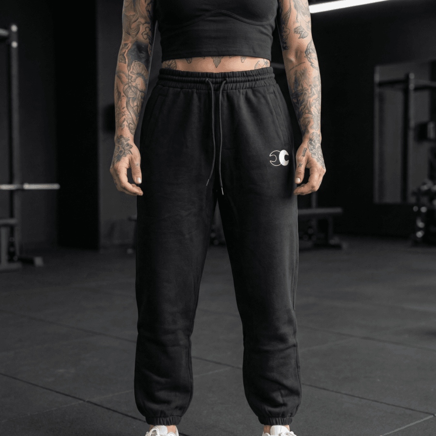 Conscious Choice Foundation Sweatpants, premium oversized unisex fleece sweatpants designed for comfort, training, and everyday wear.